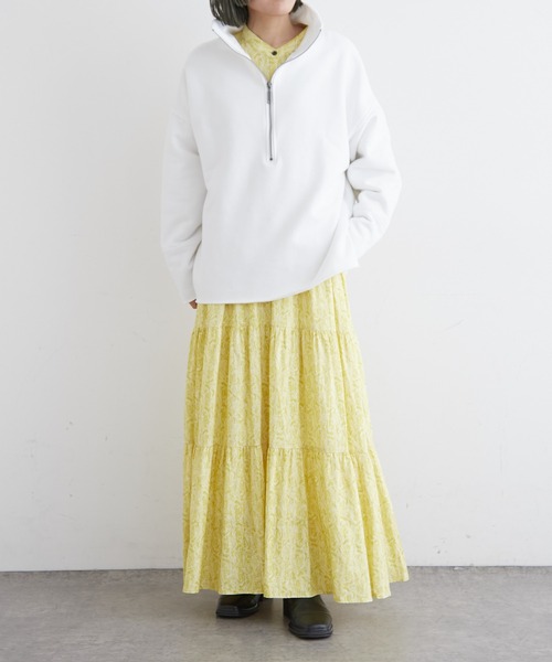 Omekashi(オメカシ)の「プリントティアードワンピース(ワンピース・レディース・ブラック/イエロー・36/38)」の16枚目の写真