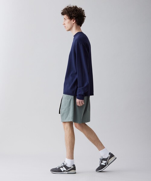 UNFILO(アンフィーロ)の「イージーケア ニットロングTEE(ニット/セーター・メンズ・アイボリー系/ネイビー系/ブラック系/イエロー系・SMALL/MEDIUM/LARGE/X-LARGE)」の9枚目の写真