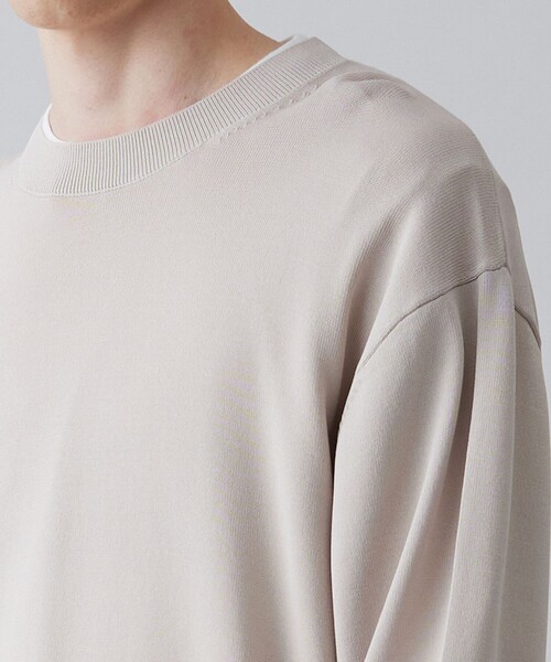 UNFILO(アンフィーロ)の「イージーケア ニットロングTEE(ニット/セーター・メンズ・アイボリー系/ネイビー系/ブラック系/イエロー系・SMALL/MEDIUM/LARGE/X-LARGE)」の10枚目の写真