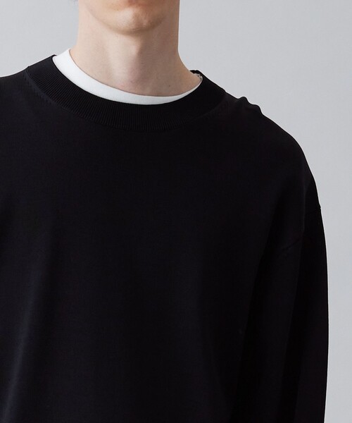 UNFILO(アンフィーロ)の「イージーケア ニットロングTEE(ニット/セーター・メンズ・アイボリー系/ネイビー系/ブラック系/イエロー系・SMALL/MEDIUM/LARGE/X-LARGE)」の17枚目の写真