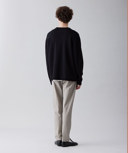 UNFILO(アンフィーロ)の「イージーケア ニットロングTEE(ニット/セーター・メンズ・アイボリー系/ネイビー系/ブラック系/イエロー系・SMALL/MEDIUM/LARGE/X-LARGE)」の21枚目の写真