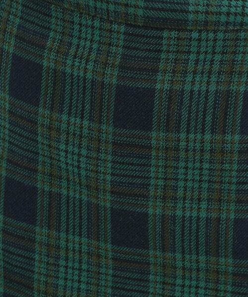 PINK-latte(ピンクラテ)の「あったかインパン付ボックスプリーツスカート(スカート・キッズ・ネイビー系1/ブラウン系2/ダークグリーン系1・14/15 /16)」の11枚目の写真