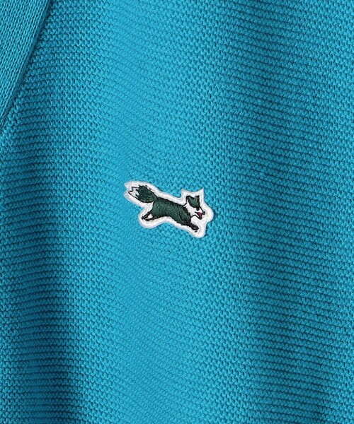 PENNEYS(ぺニーズ)の「【SHIPS any別注】PENNEYS:〈手洗い可能〉THE FOX ワンポイント Vネック カーディガン 23SS◇(カーディガン/ボレロ・レディース・オフホワイト/オレンジ/ブルー・ONE SIZE)」の9枚目の写真