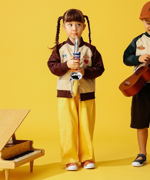 B:MING by BEAMS(ビーミングバイビームス)の「B:MING by BEAMS / スカジャン(100~150cm)(ブルゾン・キッズ・グリーン/ワイン・100/110/120/130/140/150)」の12枚目の写真