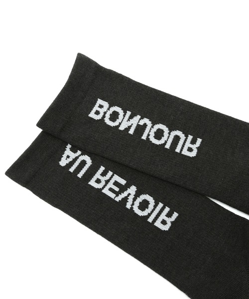bonjour records(ボンジュールレコーズ)の「【Bonjour Records/ボンジュールレコード】Trevor Jackson SOCKS -ボンジュールレコードオリジナルマーチャンダイズ トレヴァージャクソン ソックス(ソックス/靴下・メンズ・チャコールグレー/オリーブ・FREE)」の7枚目の写真