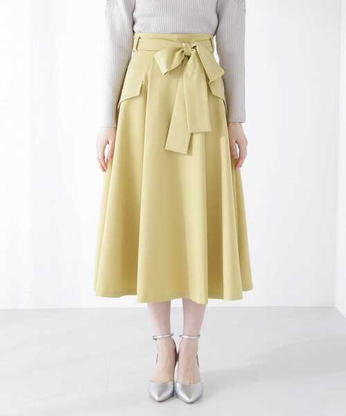 PROPORTION BODY DRESSING(プロポーションボディドレッシング)の「ワークポケットタックスカート / 1213120208(スカート・レディース・ベージュ/パープル/イエロー・SMALL/MEDIUM/X-SMALL)」の13枚目の写真