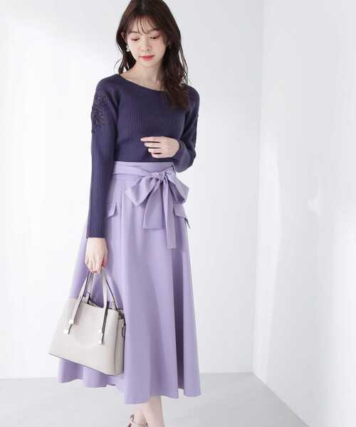 PROPORTION BODY DRESSING(プロポーションボディドレッシング)の「ワークポケットタックスカート / 1213120208(スカート・レディース・ベージュ/パープル/イエロー・SMALL/MEDIUM/X-SMALL)」の21枚目の写真