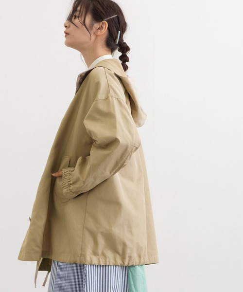 POU DOU DOU(プードゥドゥ)の「マウンテンパーカー(マウンテンパーカー・レディース・カーキ/ブラック/ベージュ・3)」の5枚目の写真