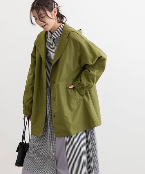 POU DOU DOU(プードゥドゥ)の「マウンテンパーカー(マウンテンパーカー・レディース・カーキ/ブラック/ベージュ・3)」の9枚目の写真