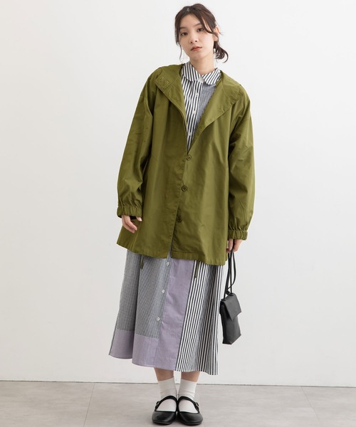 POU DOU DOU(プードゥドゥ)の「マウンテンパーカー(マウンテンパーカー・レディース・カーキ/ブラック/ベージュ・3)」の11枚目の写真