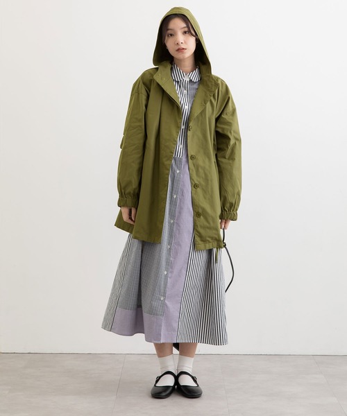 POU DOU DOU(プードゥドゥ)の「マウンテンパーカー(マウンテンパーカー・レディース・カーキ/ブラック/ベージュ・3)」の16枚目の写真