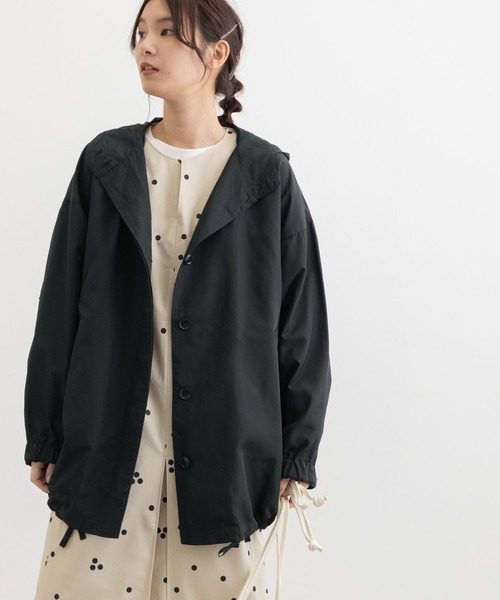 POU DOU DOU(プードゥドゥ)の「マウンテンパーカー(マウンテンパーカー・レディース・カーキ/ブラック/ベージュ・3)」の18枚目の写真