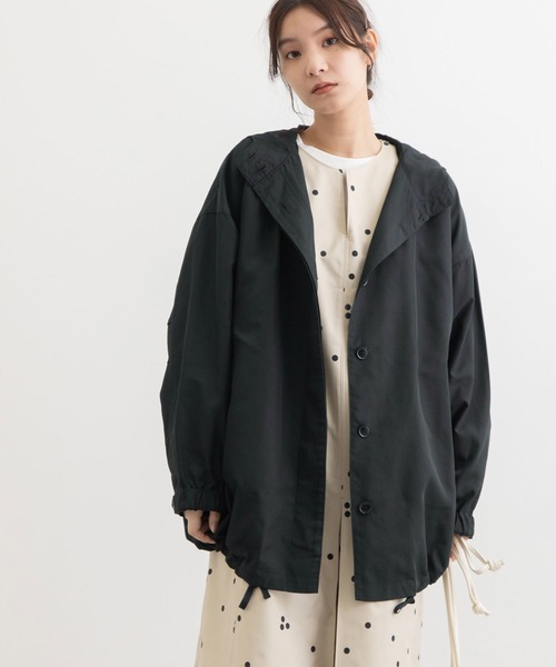 POU DOU DOU(プードゥドゥ)の「マウンテンパーカー(マウンテンパーカー・レディース・カーキ/ブラック/ベージュ・3)」の21枚目の写真