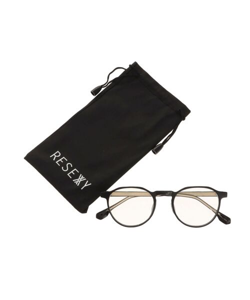RESEXXY（リゼクシー）の「クリアレンズメガネ（メガネ・レディース・ブラウン/ブラック・FREE）」の13枚目の写真