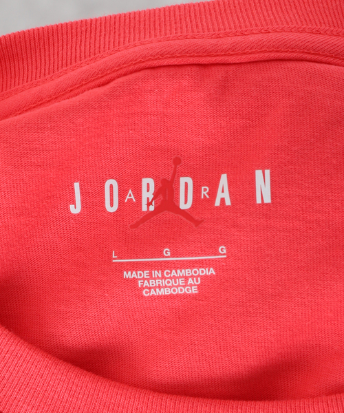 AIR JORDAN（エアジョーダン）の「【NIKE / ナイキ】M J PSG SS TEE DV0634（Tシャツ/カットソー・メンズ・レッド/チャコールグレー・MEDIUM/LARGE/X-LARGE/SMALL/XX-LARGE/X-SMALL）」の8枚目の写真