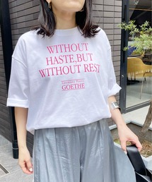 ロゴプリントTシャツ