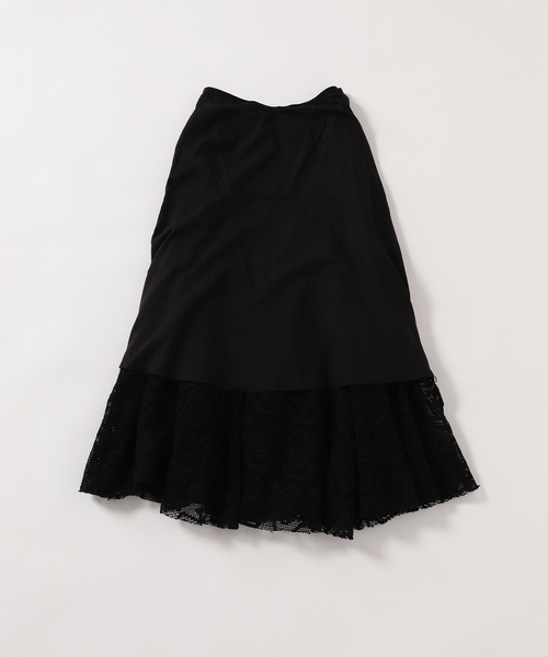 新品　Plage 【R’IAM】レース スカート　ナチュラル36 セール】【R'IAM】レース スカート（スカート）｜Plage