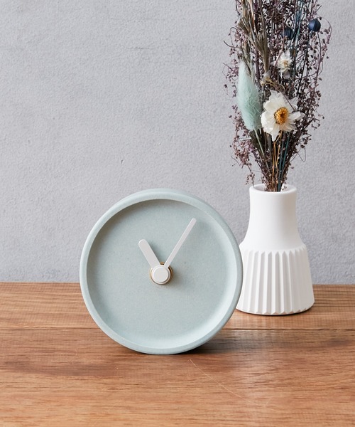 BIRTHDAY BAR（バースデイバー）の「COLON natural コロン（置時計・レディース・ブルー/ホワイト/オレンジ・フリー）」の9枚目の写真