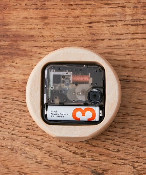 BIRTHDAY BAR（バースデイバー）の「COLON natural コロン（置時計・レディース・ブルー/ホワイト/オレンジ・フリー）」の5枚目の写真