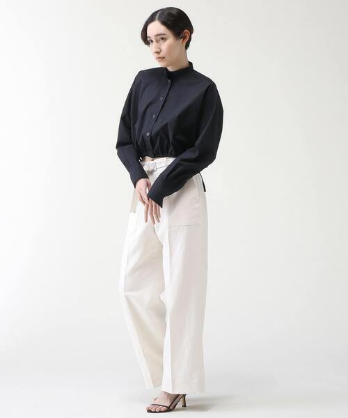 martinique（マルティニーク）の「martinique/サマーツイードストレートパンツ（その他パンツ・レディース・ホワイト/ピンク/ベージュ・1/2）」の9枚目の写真