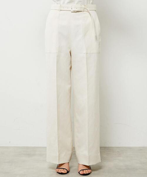 martinique（マルティニーク）の「martinique/サマーツイードストレートパンツ（その他パンツ・レディース・ホワイト/ピンク/ベージュ・1/2）」の14枚目の写真