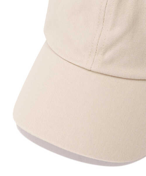 NATURAL BEAUTY BASIC（ナチュラルビューティーベーシック）の「ベーシックツイルキャップ（キャップ・レディース・オフホワイト/ブラウン/ベージュ・FREE）」の6枚目の写真