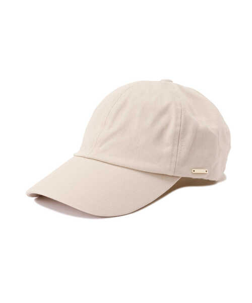 NATURAL BEAUTY BASIC（ナチュラルビューティーベーシック）の「ベーシックツイルキャップ（キャップ・レディース・オフホワイト/ブラウン/ベージュ・FREE）」の13枚目の写真