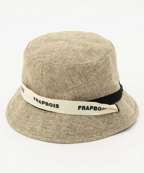 FRAPBOIS（フラボア）の「リボンストローハット（ハット・レディース・ブラック/キナリ・FREE）」の20枚目の写真