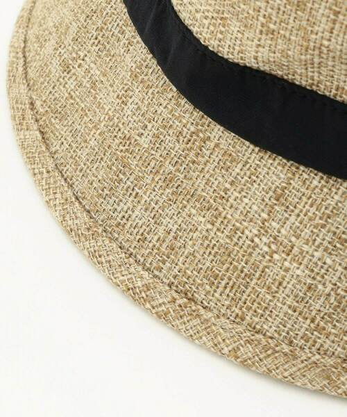 FRAPBOIS（フラボア）の「リボンストローハット（ハット・レディース・ブラック/キナリ・FREE）」の22枚目の写真