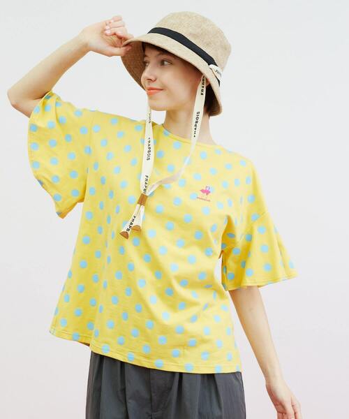 FRAPBOIS（フラボア）の「リボンストローハット（ハット・レディース・ブラック/キナリ・FREE）」の10枚目の写真