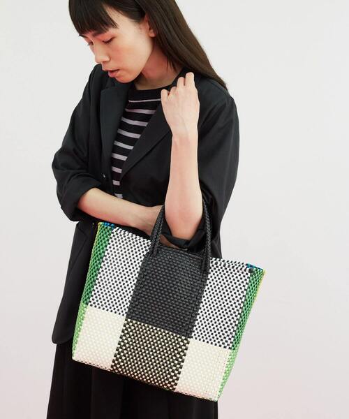 FRAPBOIS（フラボア）の「メルカドバッグ 大 グリーン（かごバッグ・レディース・グリーン系その他・FREE）」の9枚目の写真