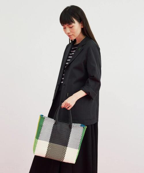 FRAPBOIS（フラボア）の「メルカドバッグ 大 グリーン（かごバッグ・レディース・グリーン系その他・FREE）」の10枚目の写真