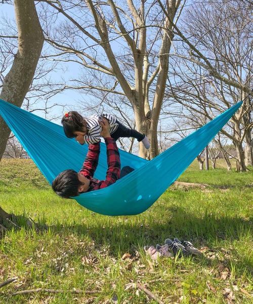 【 TICKET TO THE MOON / チケットトゥザムーン 】コンパクトハンモック HAMMOCK TMC COMPACT H CUR（アウトドアグッズ）｜TICKETTOTHEMOON（チケットトゥザムーン）