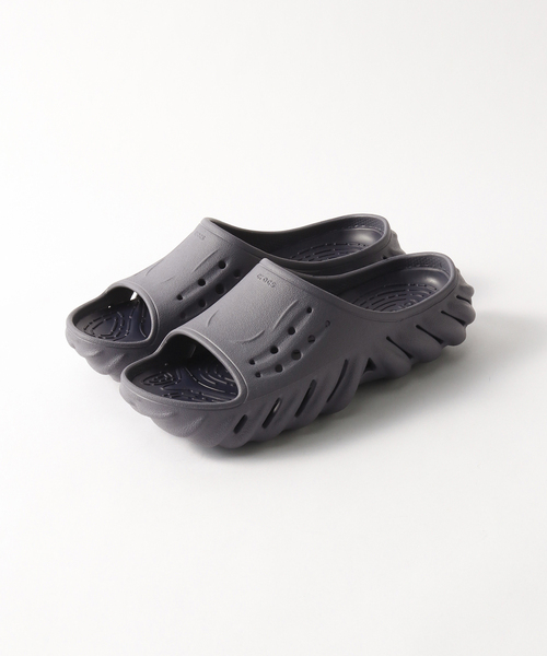 crocs(クロックス)の「【Crocs/クロックス】ECHO SLIDE / エコースライド(サンダル・メンズ・ブラック系その他/タン・70/80/90/100)」の1枚目の写真