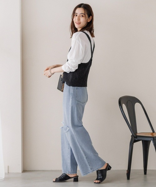 LEPSIM（レプシィム）の「ストレッチローヒールミュール　192253（サンダル・レディース・ブラック/アイボリー・MEDIUM/LARGE）」の18枚目の写真