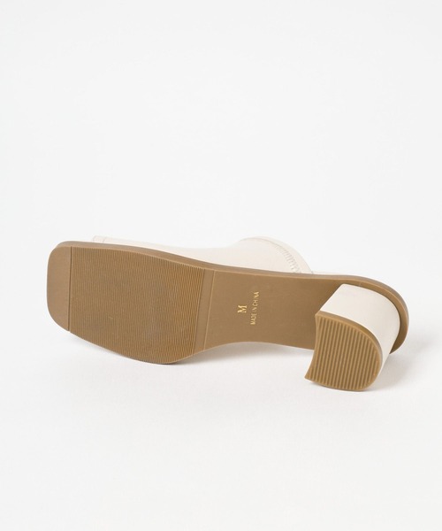 LEPSIM（レプシィム）の「ストレッチローヒールミュール　192253（サンダル・レディース・ブラック/アイボリー・MEDIUM/LARGE）」の3枚目の写真