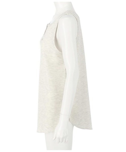 anap mimpi（アナップミンピ）の「前後2WAYワッフルタンクトップ（タンクトップ・レディース・キナリ/アイボリー/ブラック/ミント・FREE）」の18枚目の写真