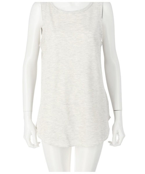 anap mimpi（アナップミンピ）の「前後2WAYワッフルタンクトップ（タンクトップ・レディース・キナリ/アイボリー/ブラック/ミント・FREE）」の19枚目の写真