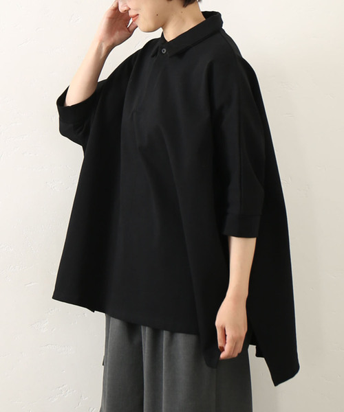 【本日限定値下げ】デラヴェジャージー　ポロプルオーバー セール】デラヴェジャージー ポロプルオーバー（Tシャツ