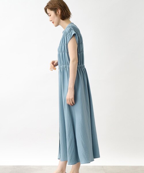 grove（グローブ）の「◆ハレの日も雨の日も楽しめる！撥水シャーリングワンピース（ワンピース・レディース・チャコールグレー/ライトブルー/カーキ・02/03/01/05/04）」の20枚目の写真