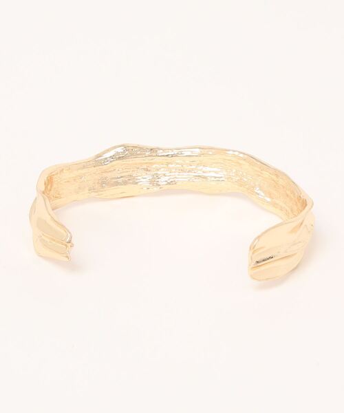 FOREVER 21(フォーエバー トゥエンティーワン)の「メタルウェーブバングル(ブレスレット・レディース・シルバー/ゴールド・FREE)」の3枚目の写真