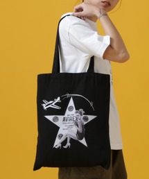 AVIREX | ONE COLOR PINUP GIRL TOTE BAG/ ワンカラー ピンナップガール トートバッグ(トートバッグ)