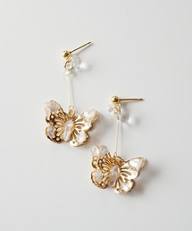 jolie minette/バタフライ デザイン ピアス