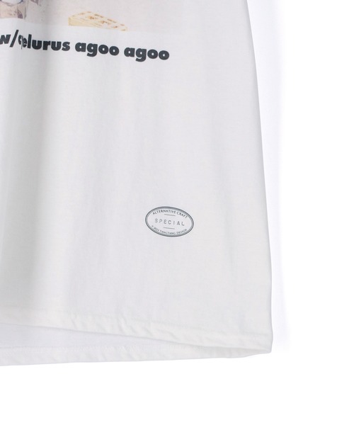 TANGTANG（タンタン）の「【TANGTANG】GASATANG Tee（Tシャツ/カットソー・レディース・ホワイト・S）」の8枚目の写真
