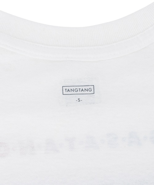 TANGTANG（タンタン）の「【TANGTANG】GASATANG Tee（Tシャツ/カットソー・レディース・ホワイト・S）」の15枚目の写真