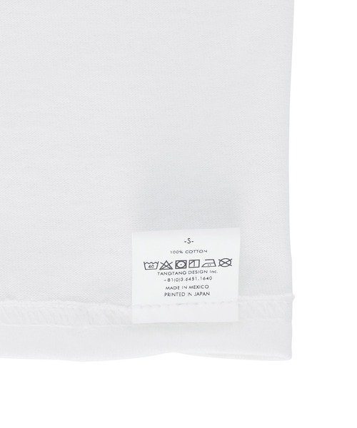 TANGTANG（タンタン）の「【TANGTANG】GASATANG Tee（Tシャツ/カットソー・レディース・ホワイト・S）」の11枚目の写真