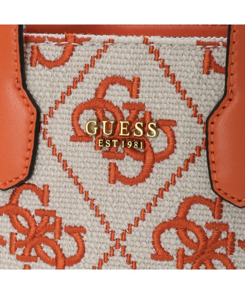 Guess(ゲス)の「SILVANA 2 Cmprtmnt Mini Tote(トートバッグ・レディース・ブラック/オレンジ/ブルー系その他・ONE SIZE)」の11枚目の写真