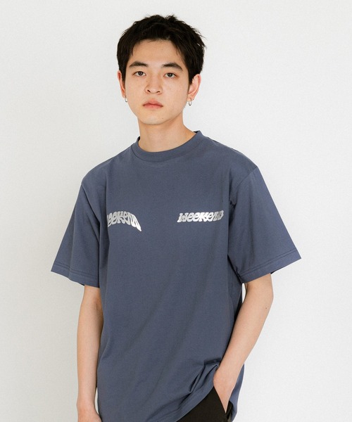 FTW(エフティダブリュー)の「DOUBLE WEEKEND S/S TEE(Tシャツ/カットソー・メンズ・ホワイト/ブルー/アイボリー・MEDIUM/LARGE)」の3枚目の写真
