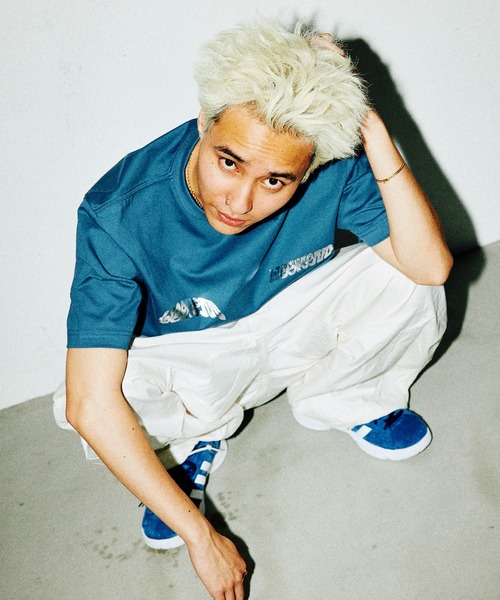 FTW(エフティダブリュー)の「DOUBLE WEEKEND S/S TEE(Tシャツ/カットソー・メンズ・ホワイト/ブルー/アイボリー・MEDIUM/LARGE)」の4枚目の写真