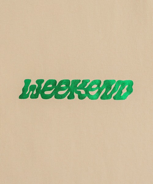 FTW(エフティダブリュー)の「DOUBLE WEEKEND S/S TEE(Tシャツ/カットソー・メンズ・ホワイト/ブルー/アイボリー・MEDIUM/LARGE)」の11枚目の写真